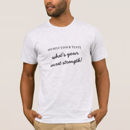 What's Your Superpower Modern Hero Role Model Tシャツ