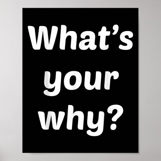 What's Your Why Insring Motivational Entrepreneur  ポスター (正面)