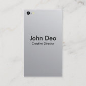 Whatsappは|のiPhoneをインスパイア 名刺 (裏面)