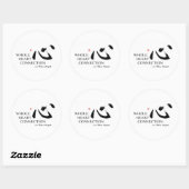 WHCラウンドステッカー ラウンドシール (シート)