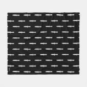 WHC – ダガーフリースブランケット フリースブランケット (正面(横))