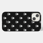 WHC - ドクロ柄 iPhone カース iPhoneケース (裏面横)