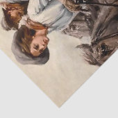 WHD Koernerの「乗馬」 薄葉紙 (詳細)