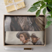 WHD Koernerの「乗馬」 薄葉紙 (ギフト)