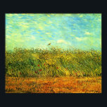 Wheat Field with a Lark (van Gogh) ポスター<br><div class="desc">Full title: Wheat Field with a Lark, circa 1887 by Vincent van Gogh This masterful Van Gogh painting is sure to find favor with any art lover who has interest in the impressionist movement. By the way, Van Gogh paintings look fantastic in a slightly darkened room with a small overhead...</div>