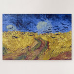 Wheat Field with Crows | Van Gogh | ジグソーパズル<br><div class="desc">Wheat Field with Crows is a 1890 painting by Vincent Van Gogh. It has been cited by several critics as one of his greatest works.</div>