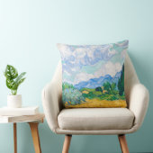 Wheat Field with Cypresses by Vincent van Gogh クッション (椅子)