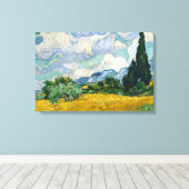 Wheat Field with Cypresses Canvas Prints キャンバスプリント (インサイチュ (ウッドフロア))
