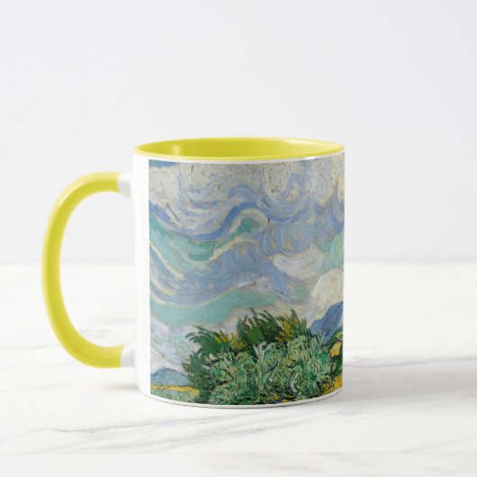 Wheat Fields Van Gogh Mug マグカップ (左)