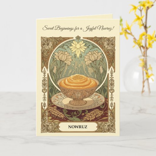 Wheat, Sweetness, and Spring カード (黄色い花)