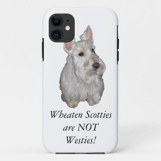 WheatenスコッチテリアはWestiesではないです! Case-Mate iPhoneケース (裏面)