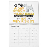 Wheatenテリアのカレンダー2019女性のための2020個のギフト カレンダー (1月 2026)