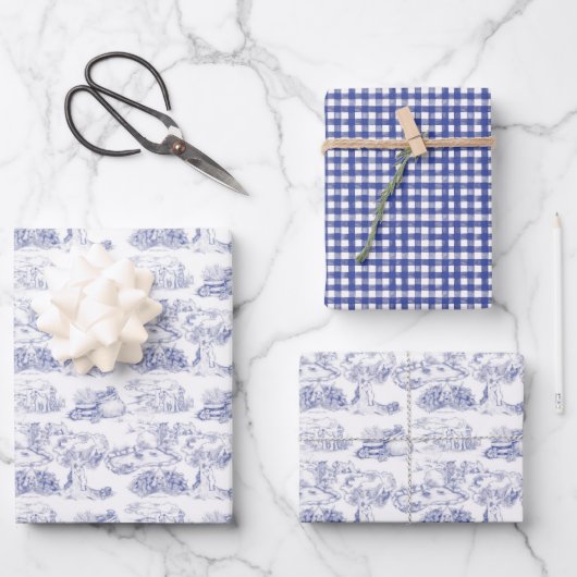 WHEATENテリアブルートワール ラッピングペーパーシート (正面)