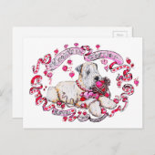 Wheatenバレンタイン シーズンポストカード (正面/裏面)