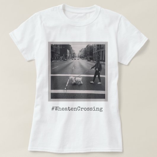 Wheaten交差 Tシャツ (デザイン正面)