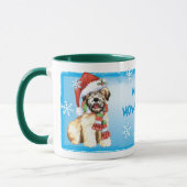 Wheaten幸せなHowlidays マグカップ (左)