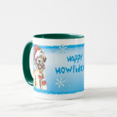Wheaten幸せなHowlidays マグカップ (正面左)