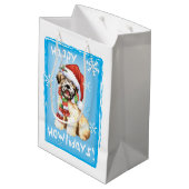 Wheaten幸せなHowlidays ミディアムペーパーバッグ (裏面アングル)