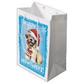 Wheaten幸せなHowlidays ミディアムペーパーバッグ (正面アングル)