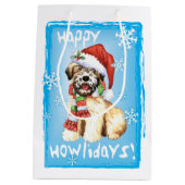Wheaten幸せなHowlidays ミディアムペーパーバッグ (裏面)