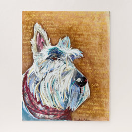 Wheaten Scottie Puzzle ジグソーパズル