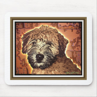 WHEATEN TERRIER：ウェットパピー マウスパッド