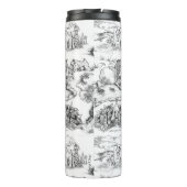 WHEATEN Terrier Black Toile（カスタマイズ付き） タンブラー (裏面)