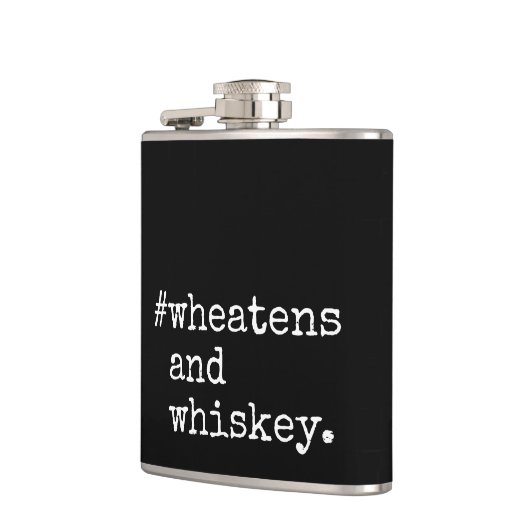 Wheatensおよびウィスキー フラスク (左)