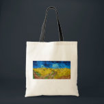 Wheatfield with Crows, Van Gogh トートバッグ<br><div class="desc">Vincent Willem van Gogh (30 March 1853 – 29 July 1890) was a Dutch post-impressionist painter who is among the most famous and influential figures in the history of Western art. In just over a decade, he created about 2, 100 artworks, including around 860 oil paintings, most of which date...</div>