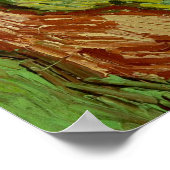 Wheatfield with crows - Vincent Van Gogh (1890) ポスター (角)