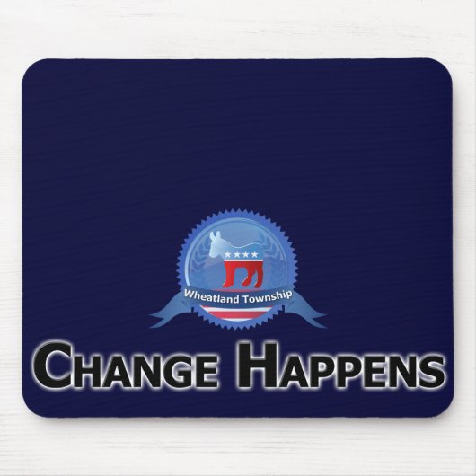 Wheatland民主党員-マウスパッド マウスパッド (正面)