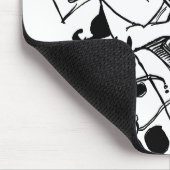 Whee! 創造性 マウスパッド (コーナー)