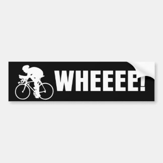 WHEEEの自転車 バンパーステッカー