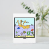 Wheee：タコの漫画 ポストカード (スタンド正面)