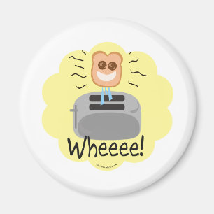 Wheeee! 幸せなトースト! マグネット