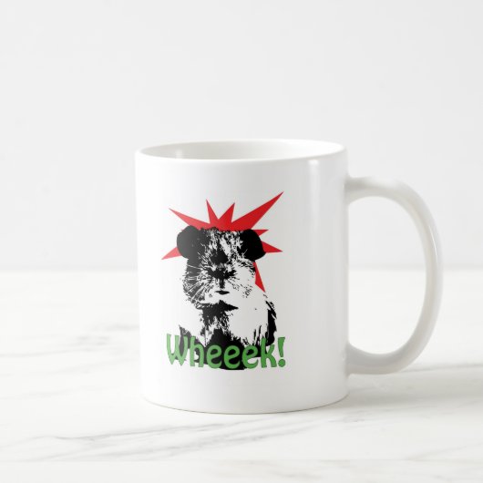 wheeek! コーヒーマグカップ (右)