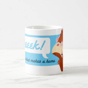 "Wheek!" モルモットのマグ コーヒーマグカップ