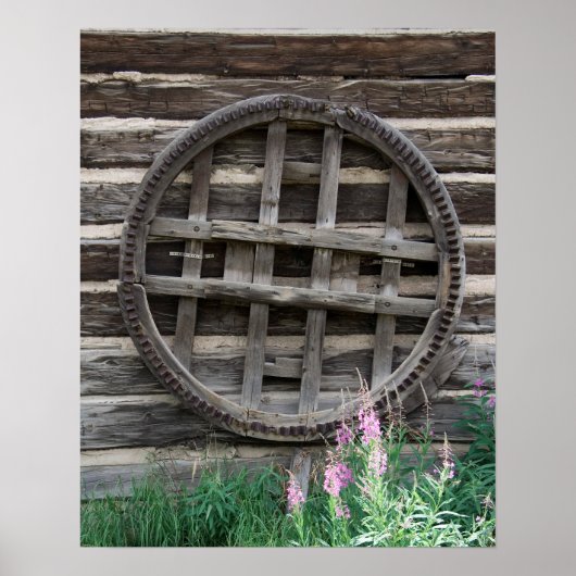 Wheel 素朴 16x20ポスター ポスター (正面)
