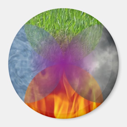 Wheel of Being – 拡大 マグネット (正面)