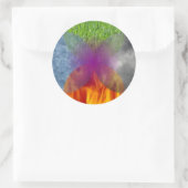 Wheel of Being – 拡大 ラウンドシール (バッグ)