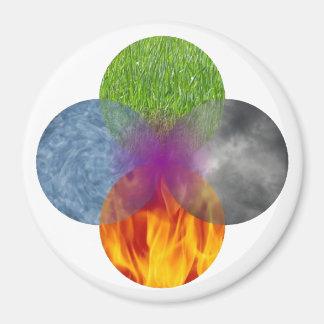 Wheel of Being – 白 マグネット