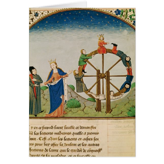 Wheel of FortuneとのBoethius (正面)