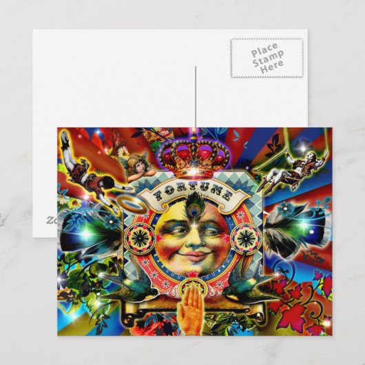 Wheel of Fortuneはがき ポストカード (正面/裏面)