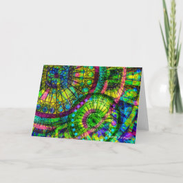 "Wheel of Fortune"挨拶状 カード