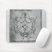 Wheel of Fortune。 陶磁器のための方式 マウスパッド (マウス)