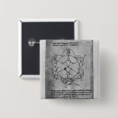 Wheel of Fortune。 陶磁器のための方式 缶バッジ (正面&裏面)