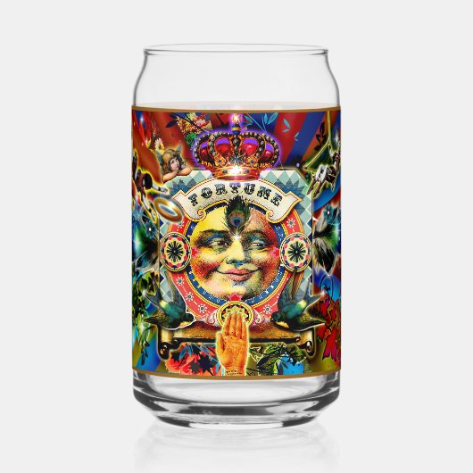 Wheel of Fortune Drinkware Set ガラス缶 (正面)