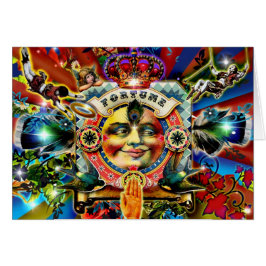 Wheel of Fortune Greeting Card