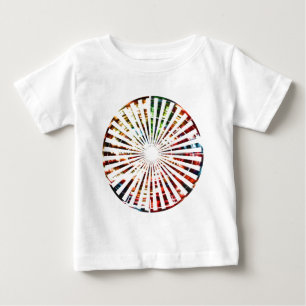 Wheel of Fortune - Sparkle Redデザイン ベビーTシャツ