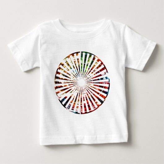 Wheel of Fortune - Sparkle Redデザイン ベビーTシャツ (正面)